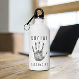 Social Distancing Stainless Steel Water Bottle