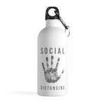 Social Distancing Stainless Steel Water Bottle