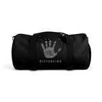 Social Distancing Duffel Bag Black